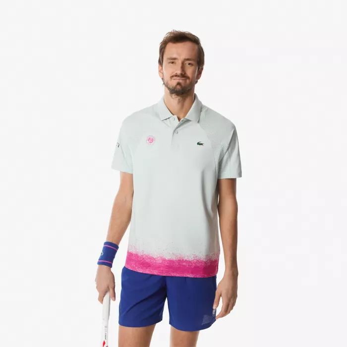 Polo LACOSTE medvedev roland-garros