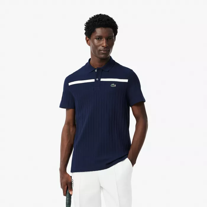 Polo LACOSTE heritage plisse