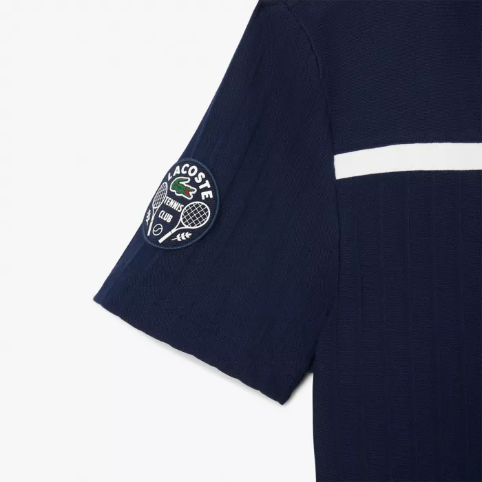 Polo LACOSTE heritage plisse