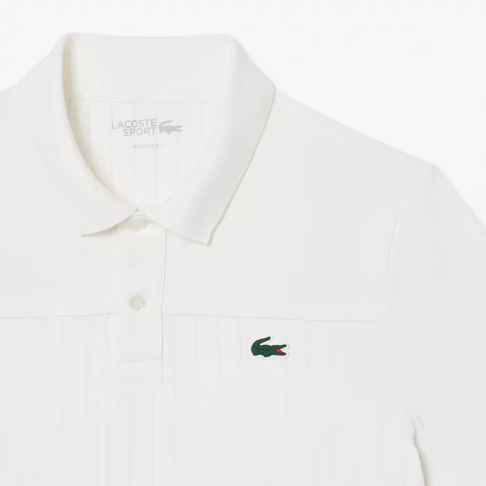 Polo LACOSTE heritage plisse