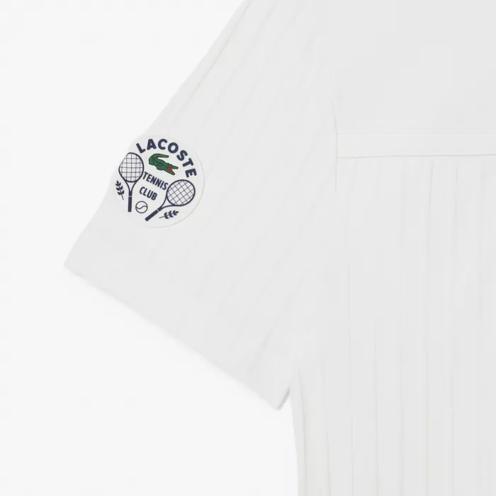 Polo LACOSTE heritage plisse