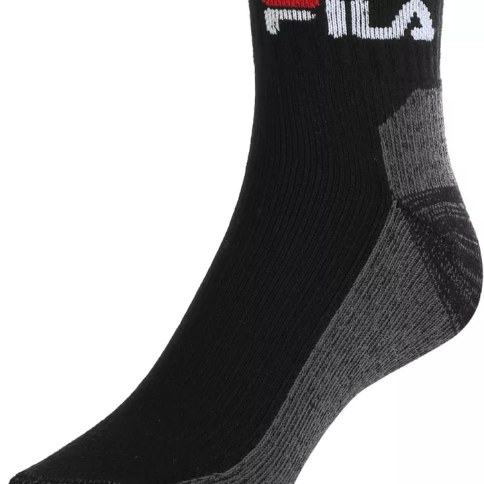 Pair of FILA quarter sport mid-high socks