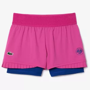 Short LACOSTE femme athlete roland-garros