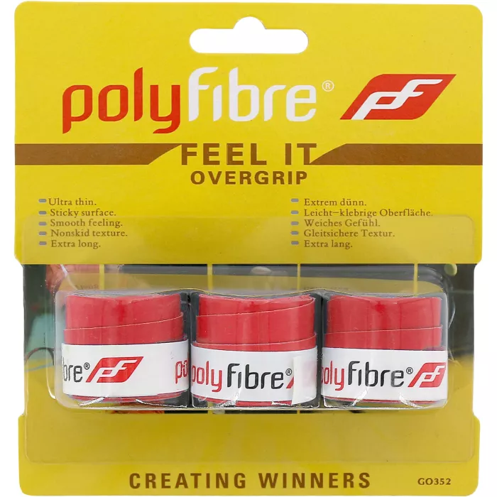 3 POLYFIBRE Feel It overgripi