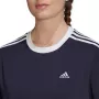 ADIDAS women's 3-stripes regular t-shirt