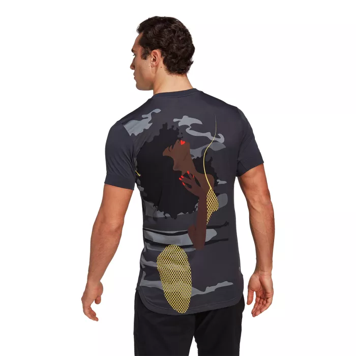 ADIDAS unisex new york printed t-shirt