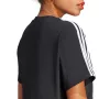 Women's ADIDAS 3 stripes crop top t-shirt