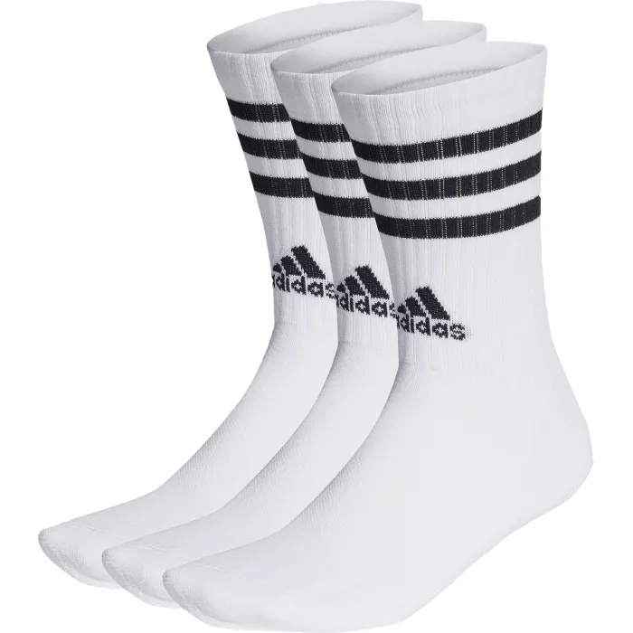 3 paires de chaussettes ADIDAS 3 bandes crew (mid)
