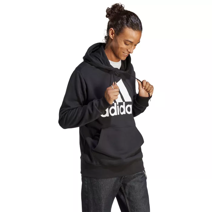 Sweat ADIDAS big logo a capuche
