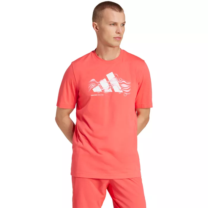 T-shirt ADIDAS graphic tennis melbourne technique