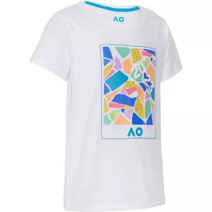 Junior girls AUSTRALIAN OPEN dated mosaic t-shirt