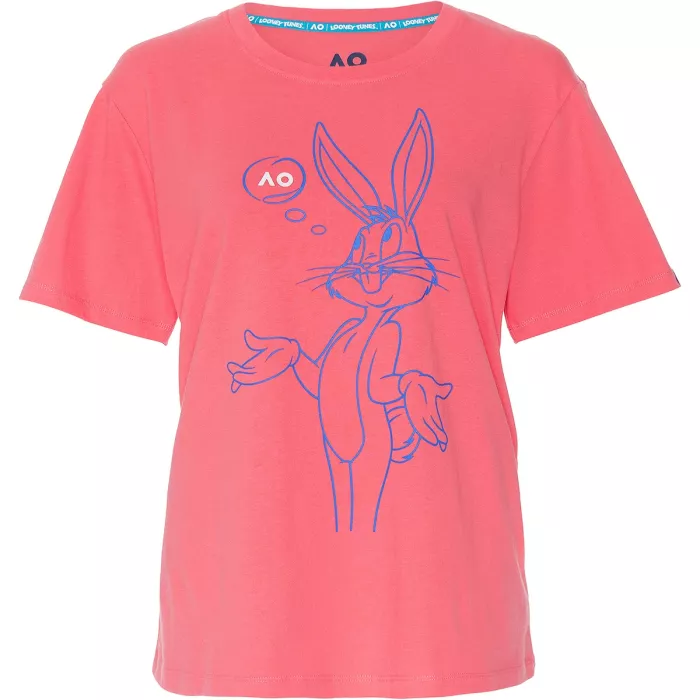 Women's AUSTRALIAN OPEN bugs bunny t-shirt