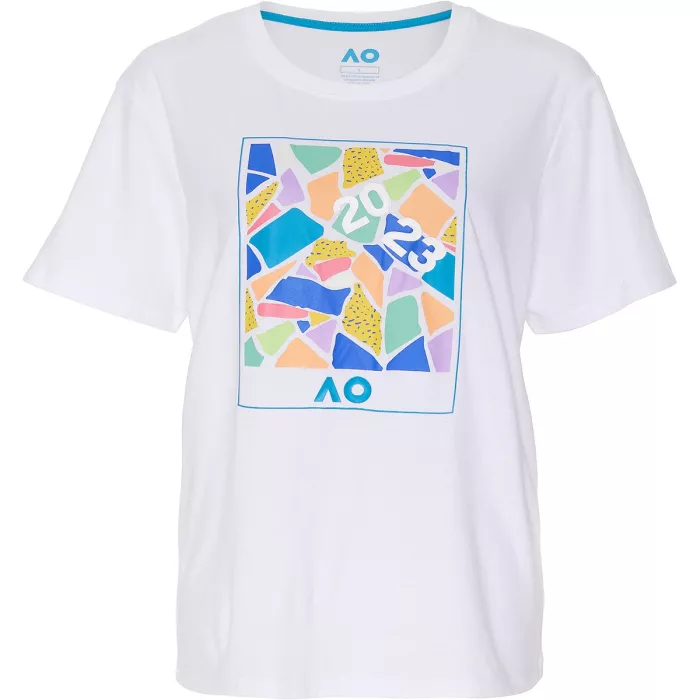 Women's AUSTRALIAN OPEN mosaic t-shirt