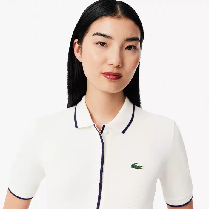 Polo LACOSTE femme heritage londres