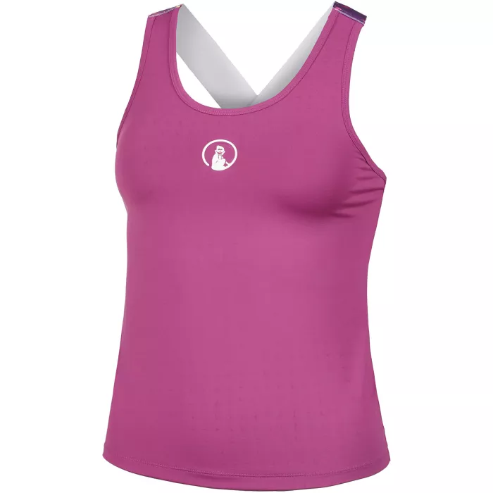 Women's  QUIET PLEASE flashy retro crossback fw tank top