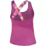Women's  QUIET PLEASE flashy retro crossback fw tank top