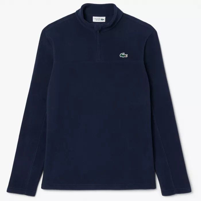 Sweat LACOSTE core performance polaire 1/2 zip