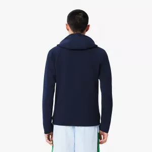 Sweat LACOSTE core perrformance a capuche fz mesh