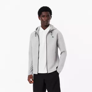 Sweat LACOSTE core performance a capuche fz mesh