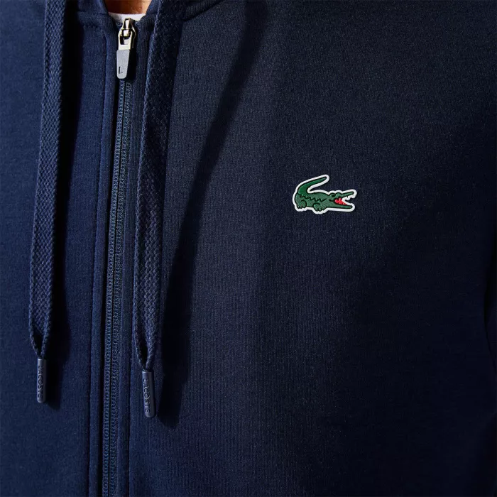 LACOSTE hoodie fz core perrformance