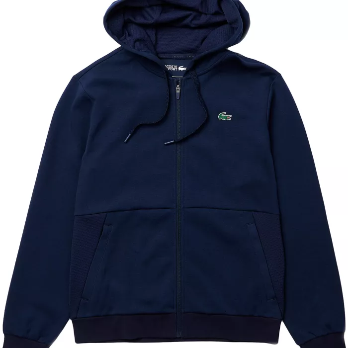 LACOSTE hoodie fz core perrformance