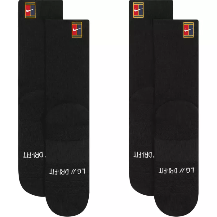 2 paires de chaussettes NIKE cushion crew (mid)