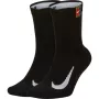 2 paires de chaussettes NIKE cushion crew (mid)
