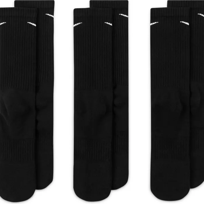 3 paires  de chaussettes NIKE cushion everyday (mid)