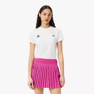T-shirt LACOSTE femme roland-garros