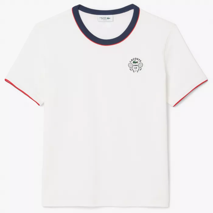 T-shirt LACOSTE femme heritage