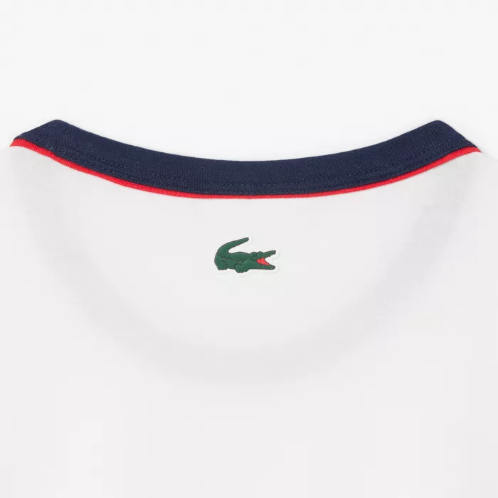 T-shirt LACOSTE femme heritage