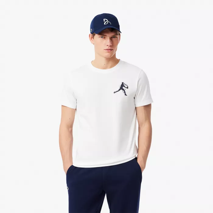 Pack fan LACOSTE djokovic t-shirt + casquette