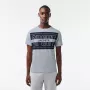 LACOSTE training core performance printed t-shirt