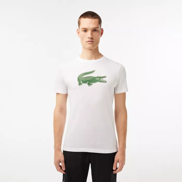 LACOSTE training big logo core performance t-shirt