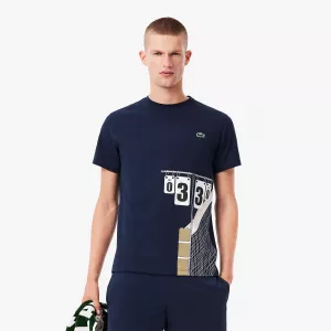 T-shirt LACOSTE graphique heritage