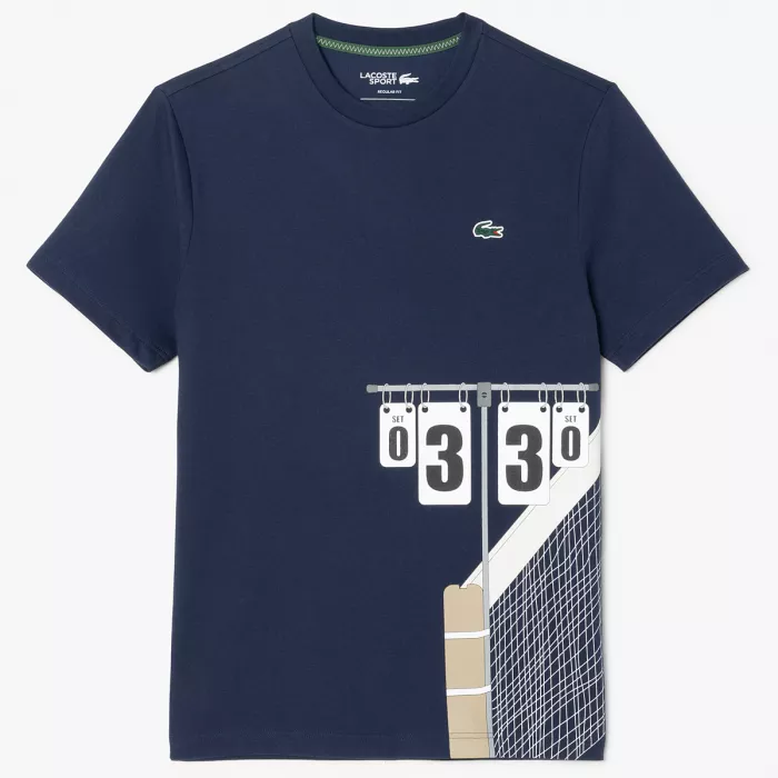 T-shirt LACOSTE graphique heritage