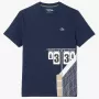 T-shirt LACOSTE graphique heritage