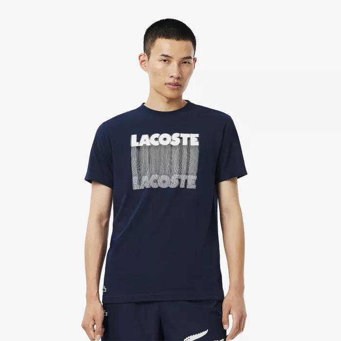 T-shirt LACOSTE core performance graphic