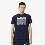 T-shirt LACOSTE core performance graphic