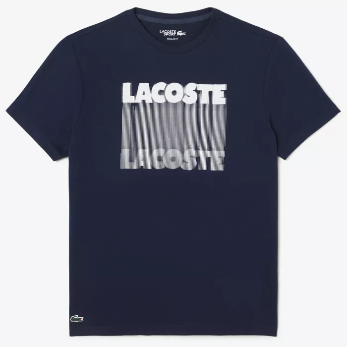 T-shirt LACOSTE core performance graphic