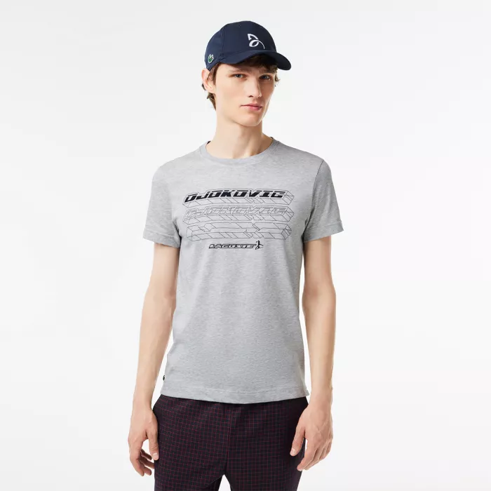 LACOSTE Djokovic Capsule fanu komplekts: T-krekls + cepure