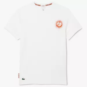 T-shirt LACOSTE roland-garros spray logo