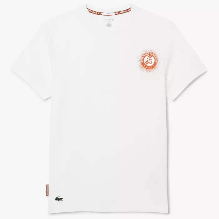 T-krekls LACOSTE roland-garros spray logo