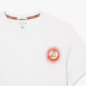 T-shirt LACOSTE roland-garros spray logo