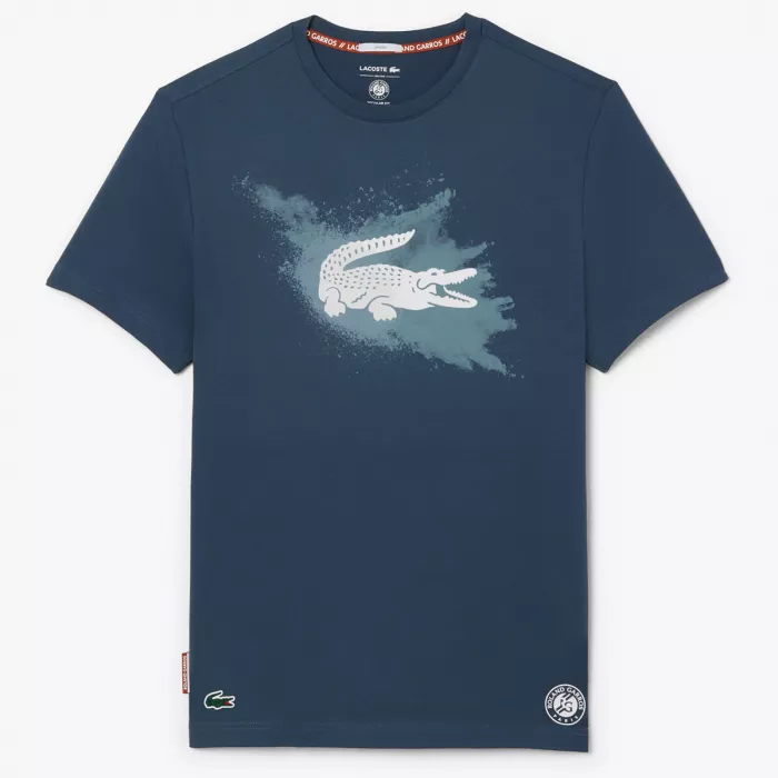 T-shirt LACOSTE roland-garros spray logo