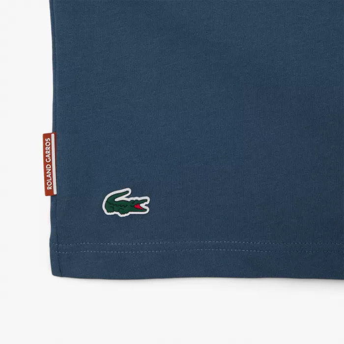 T-shirt LACOSTE roland-garros spray logo