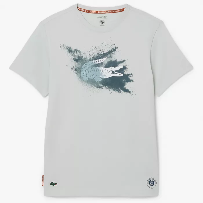 T-shirt LACOSTE roland-garros spray logo