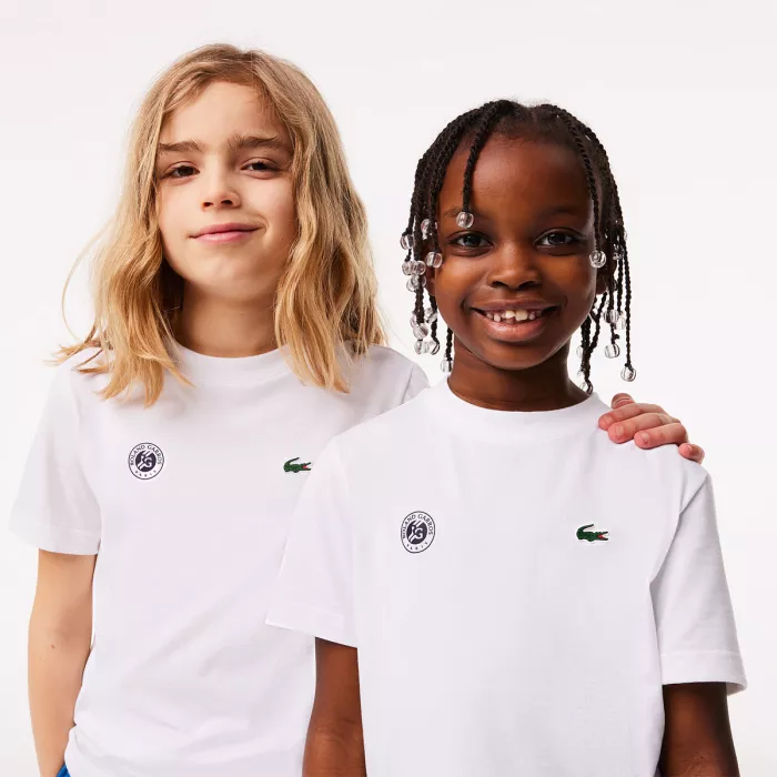 T-shirt LACOSTE junior roland-garros