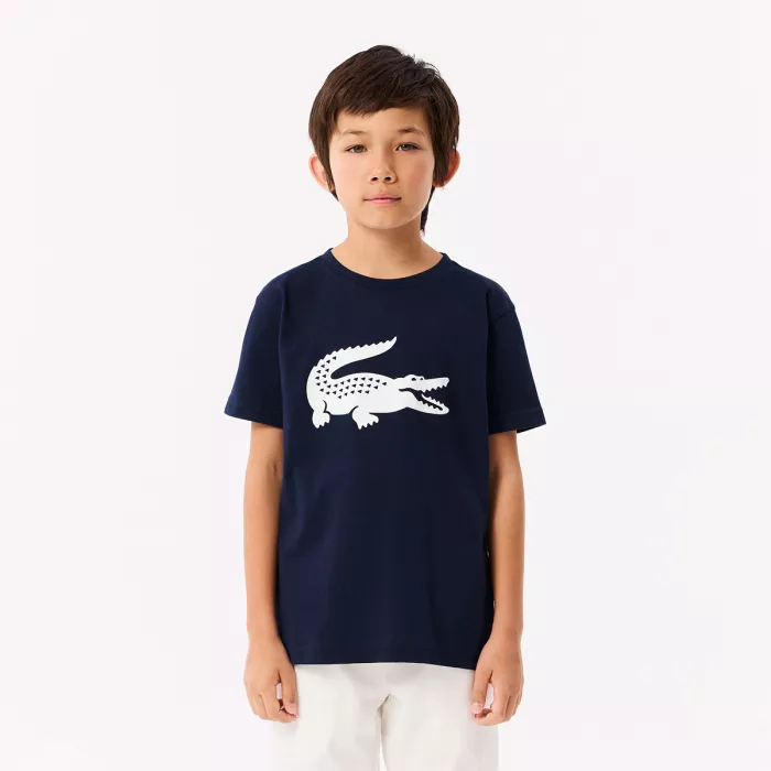 T-shirt LACOSTE junior croco