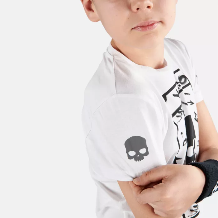Junior boys HYDROGEN tennis court t-shirt